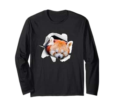 パンツ redpanda Amazon.co.jp: Funny T-Shirt, Red Panda, Men's, Animal Goods